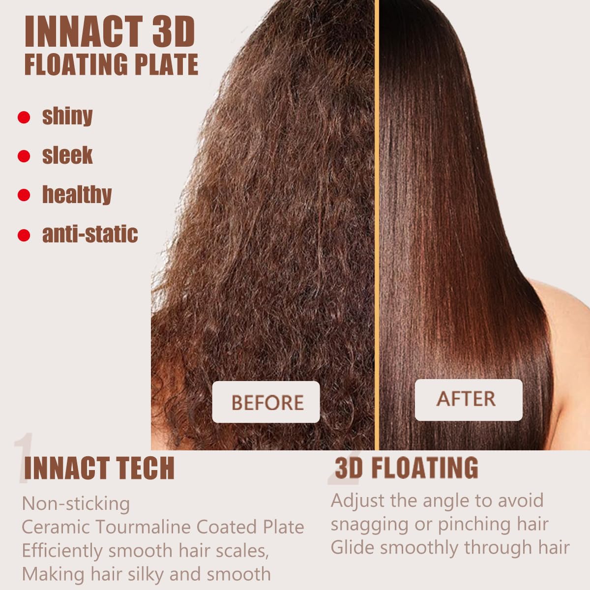 Lum hair straigther