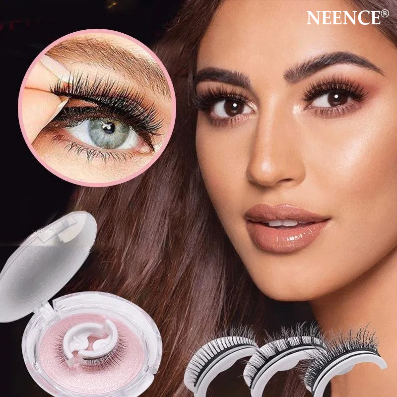 Buy One Get One Free🔥 NEENCE® Waterproof & Reusable Self-Adhesive Eyelashes