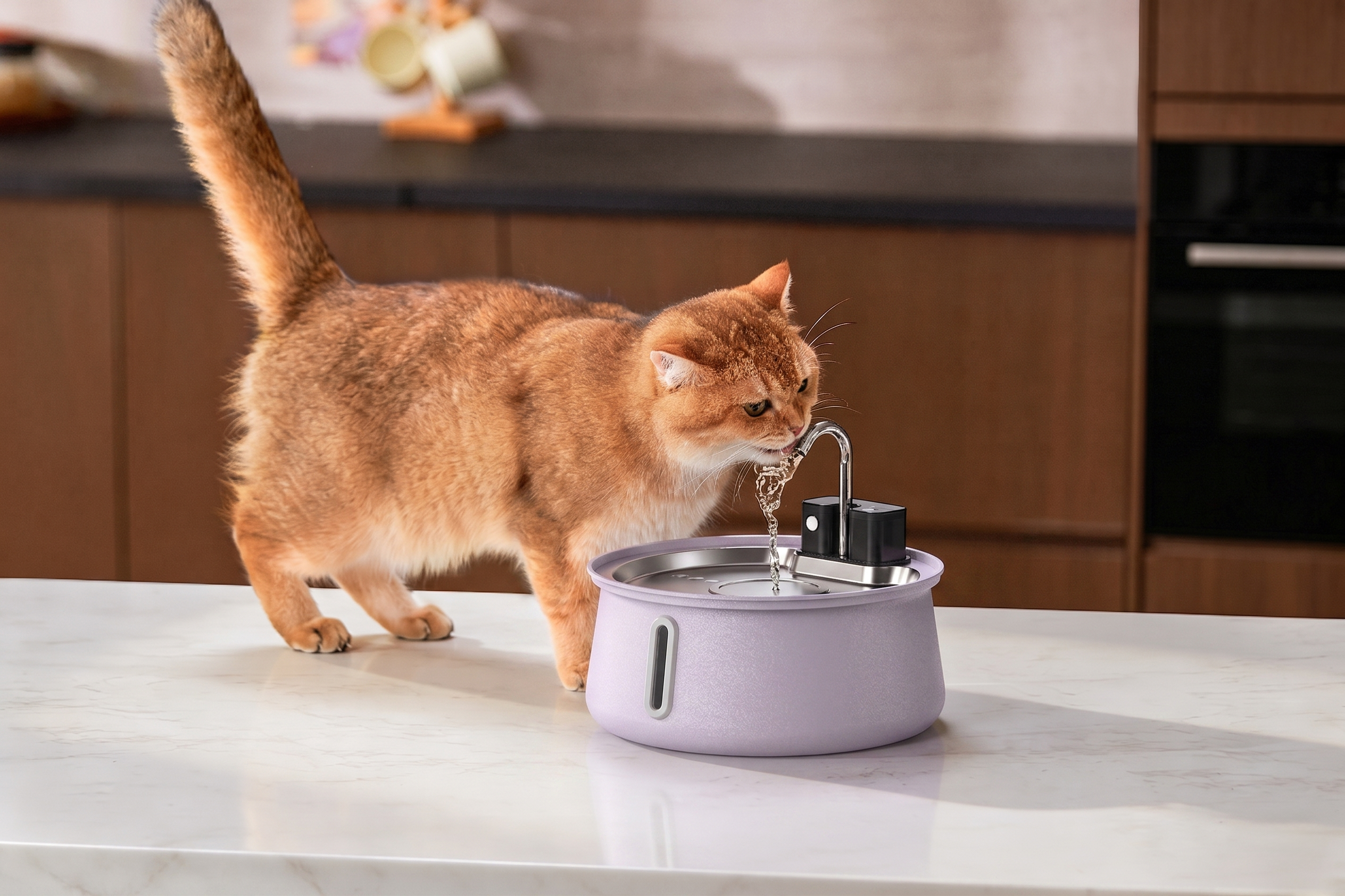 Cat Water Fountain - Wireless Fountain 2.0