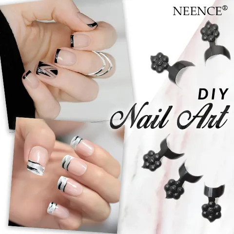 NEENCE® NailStudio Glue-On French Nails Kit