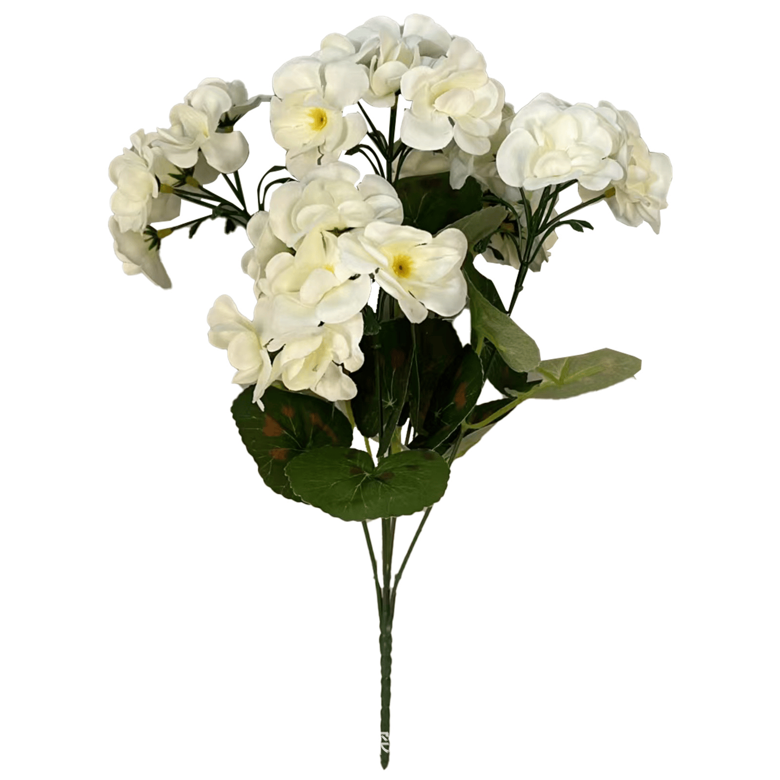 Artificial Geranium Flowers for Outdoors UV  Resistant Garden Plants Faux Flowers for Home Kitchen Table Centerpieces Decor