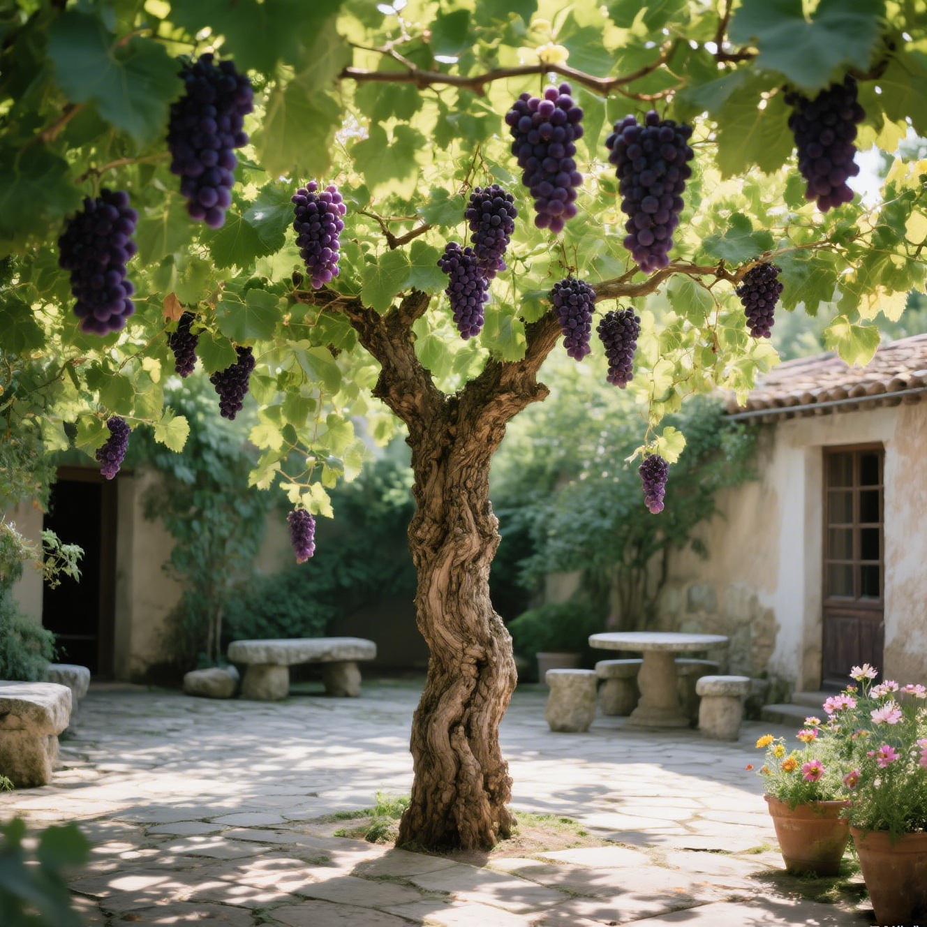 Giant Grape Tree Seeds: Seedless Juicy Giant