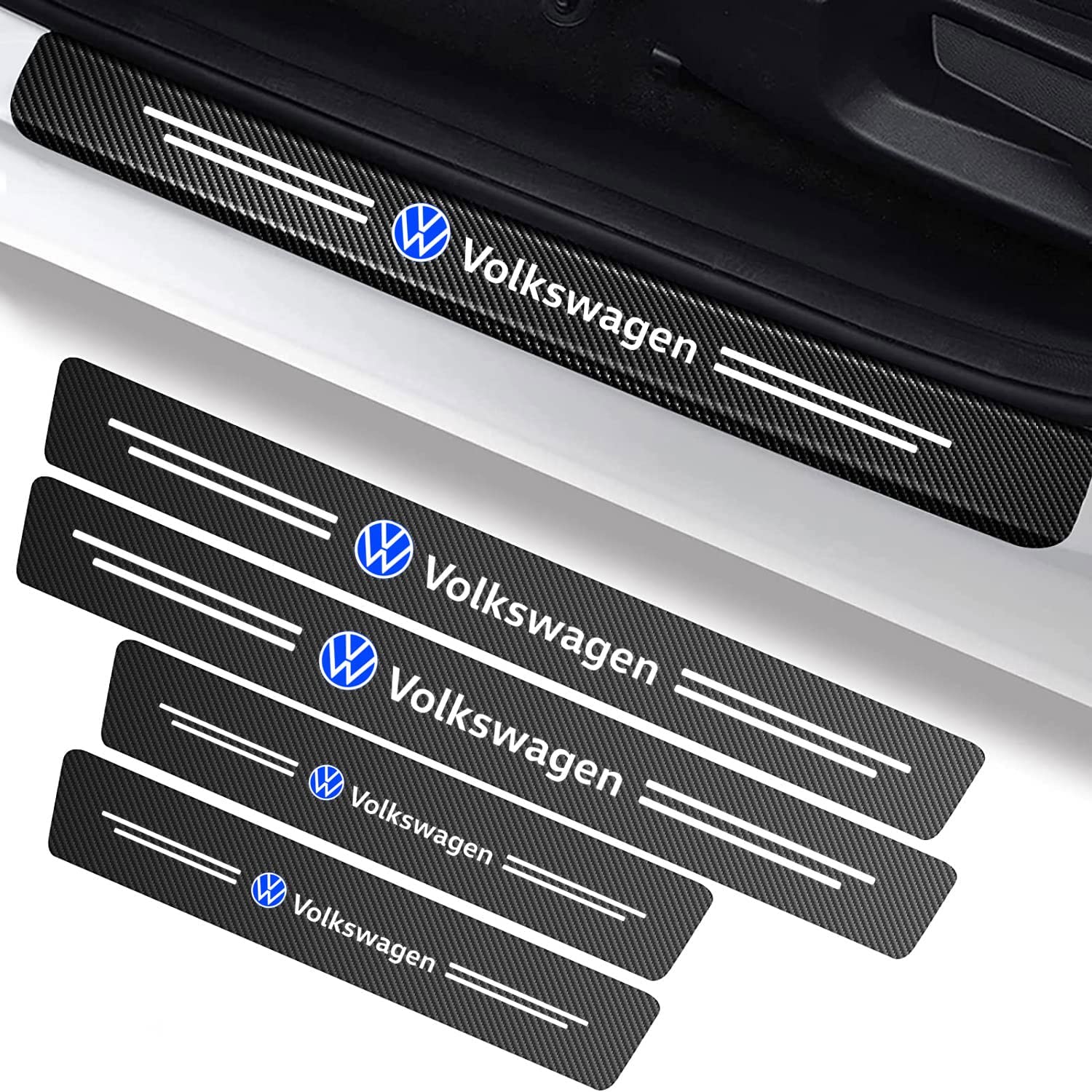 CarbonGrip PRO | Ochranné lišty na prahy dverí na mieru