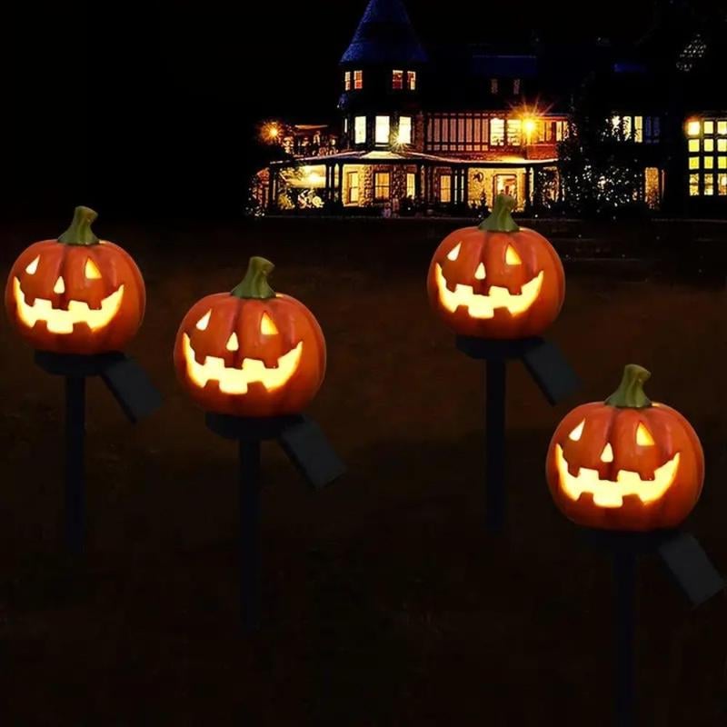 🔥2025 HOT SALE🎃✨ SPOOKTACULAR Solar Pumpkin Light