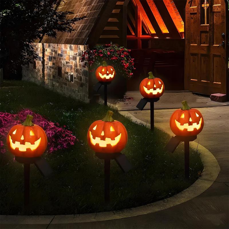 🔥2025 HOT SALE🎃✨ SPOOKTACULAR Solar Pumpkin Light