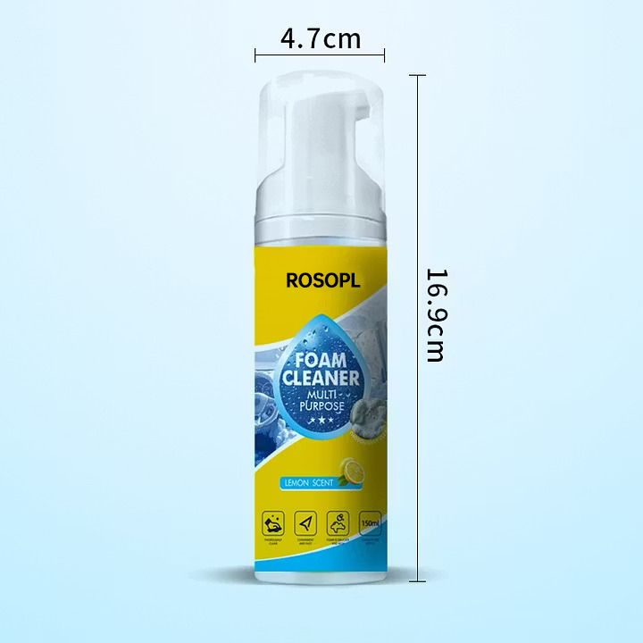 ROSOPL®🔥Hot Sale 50% 0FF🔥Powerful & Multipurpose Car Interior Foam Cleaner