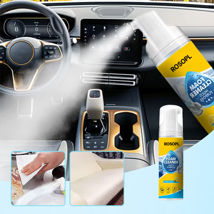 ROSOPL®🔥Hot Sale 50% 0FF🔥Powerful & Multipurpose Car Interior Foam Cleaner