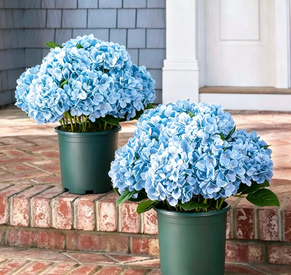 💥Last Day 70% OFF💐Artificial Outdoor Hydrangea Flowers - UV resistant, Waterproof, Windproof