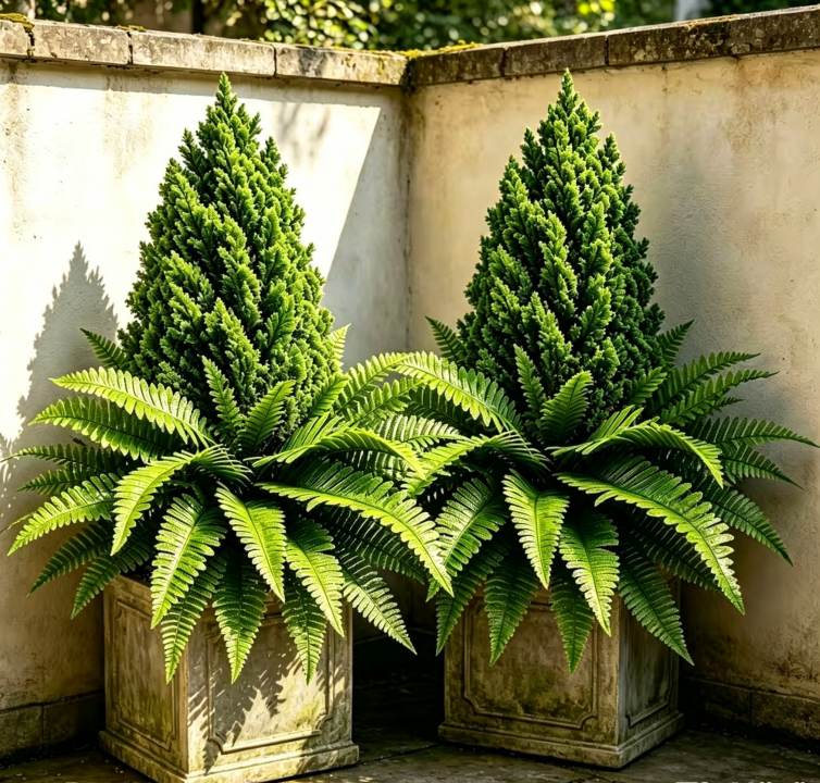 🌱 UV Resistant Ferns Artificial