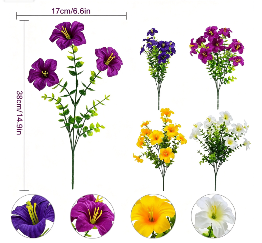 🔥UV Resistant Artificial Morning Glory