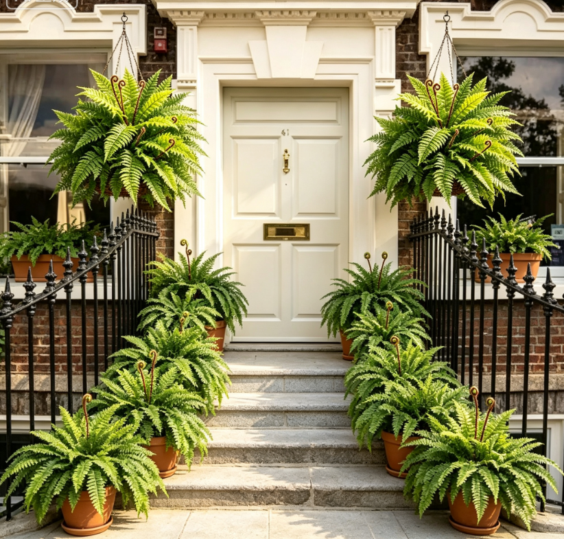 🌱 UV Artificial Ferns for Outdoors