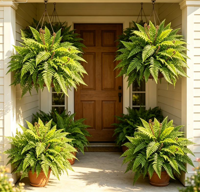🌱 UV Artificial Ferns for Outdoors