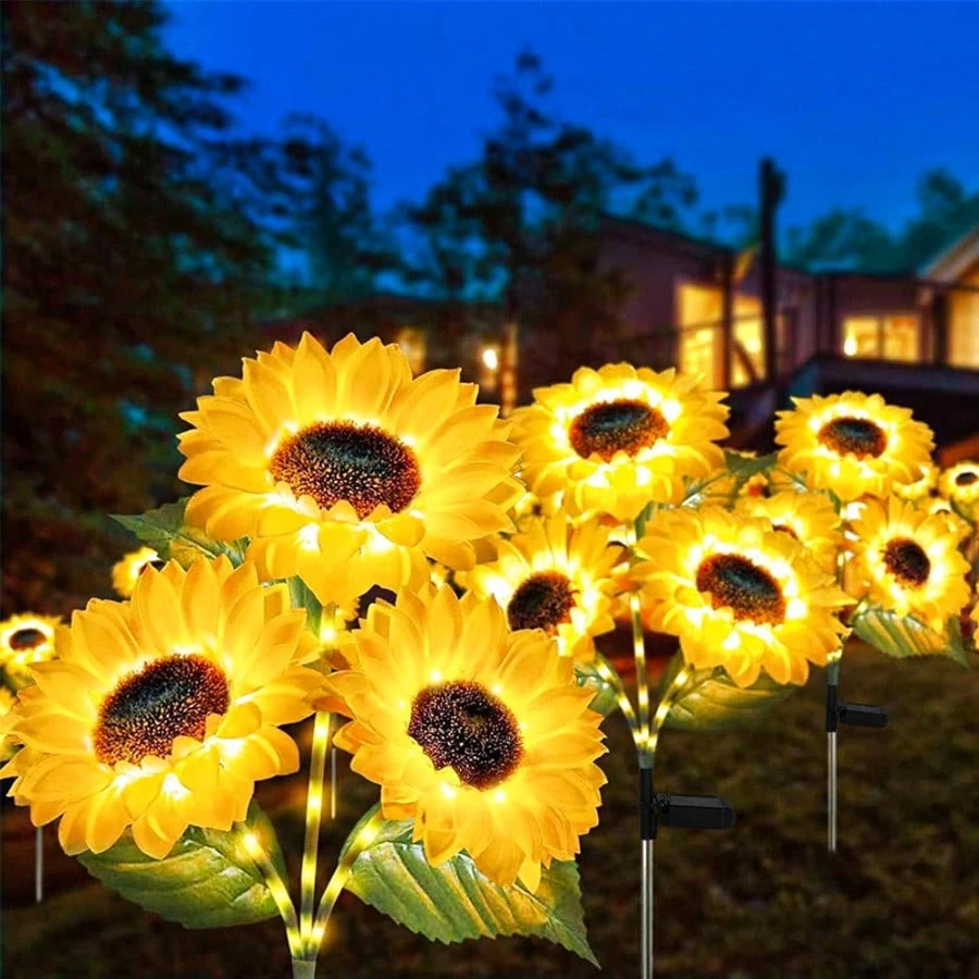 🌻Factory Direct Sales 49% Off !- 🌞Solar LED Sunflower Garden Lights-29.6inch/74cm