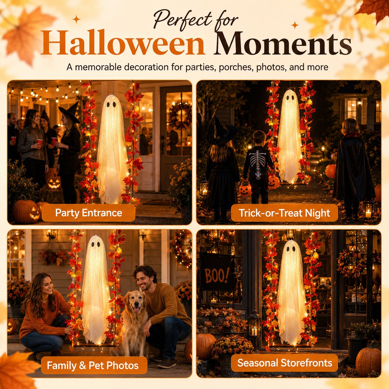 Halloween party and porch display ideas