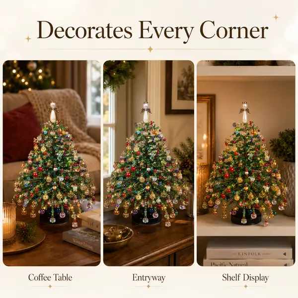 🎄✨ DIY Beaded Christmas Tree Kit
