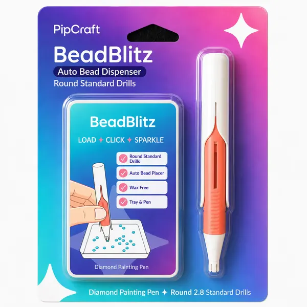 🔥Last Day 50% OFF - 💎BeadBlitz Automatic Diamond Painting Bead dispenser