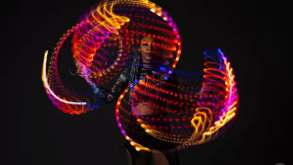 Vibrant LED Flow Fans LED