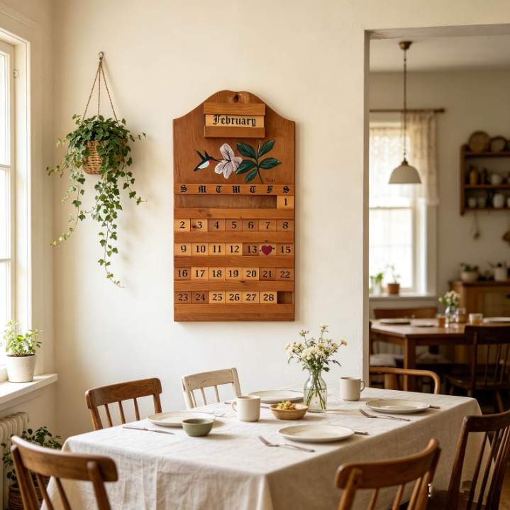 Festive Wooden Calendar