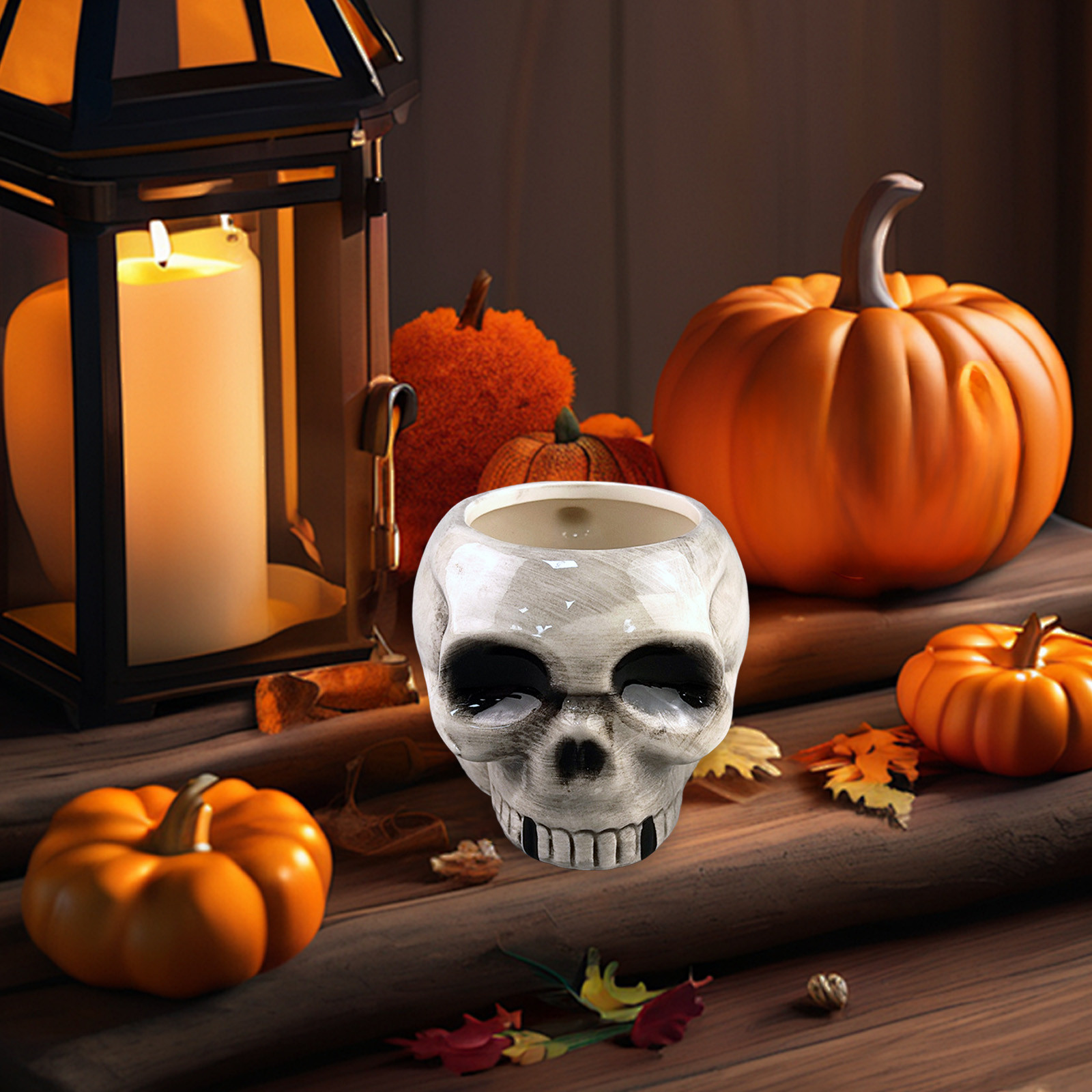 Wzzjkit Halloween Decorations Halloween Skull Mug Halloween Decoration Halloween Gift