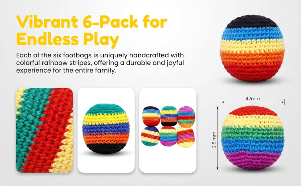 Knitted Hacky Sack