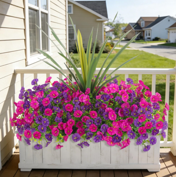 Artificial Flowers for Outdoors Fake Plants
