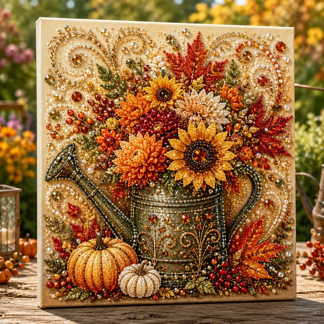 🍂💎 Autumn Pearl Painting Kit
