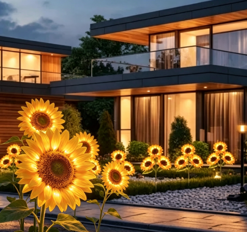 🌻Factory Direct Sales 49% Off !- 🌞Solar LED Sunflower Garden Lights-29.6inch/74cm