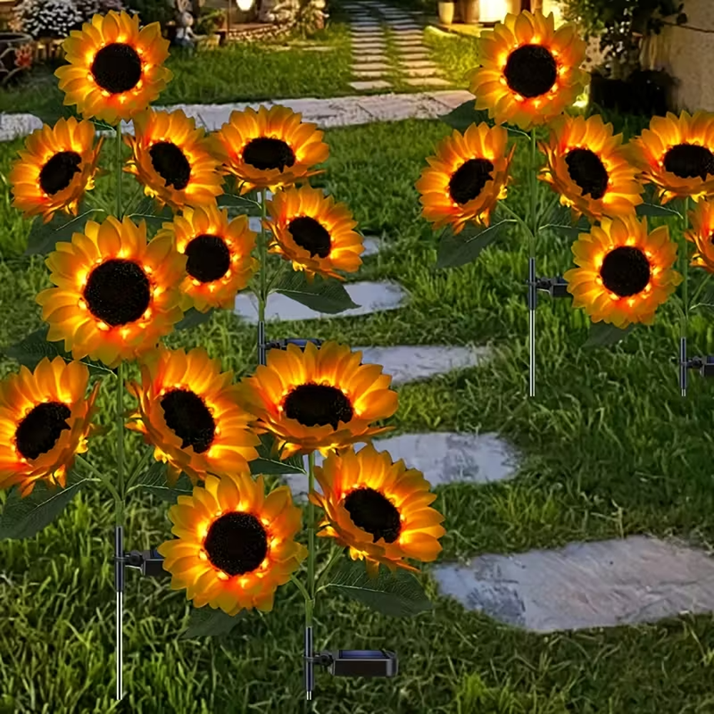 🌻Factory Direct Sales 49% Off !- 🌞Solar LED Sunflower Garden Lights-29.6inch/74cm