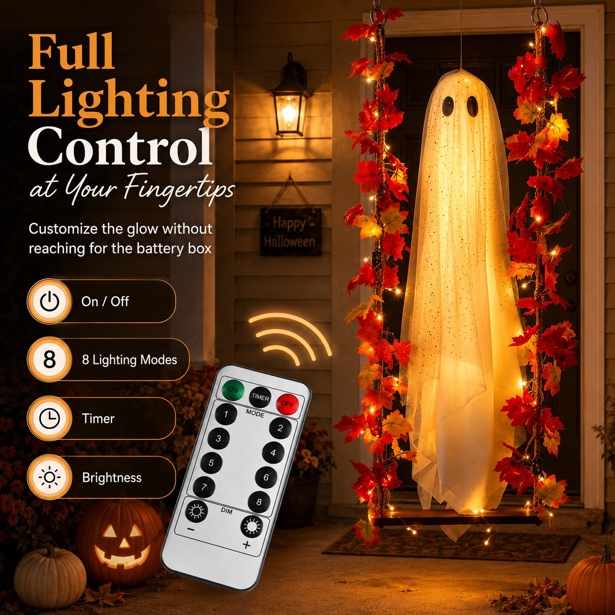 Remote lighting control functions