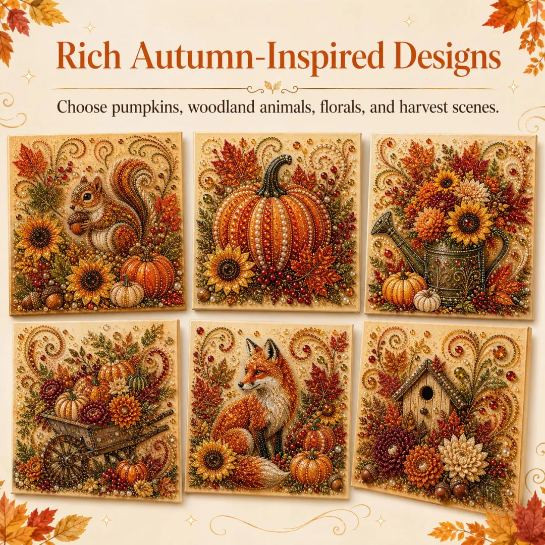 🍂💎 Autumn Pearl Painting Kit