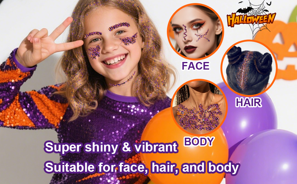 glitter makeup
