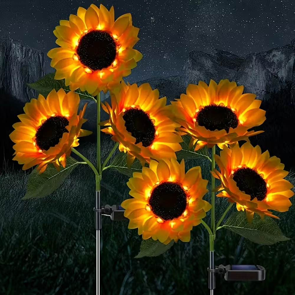 🌻Factory Direct Sales 49% Off !- 🌞Solar LED Sunflower Garden Lights-29.6inch/74cm