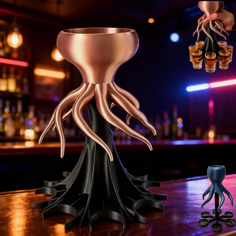 Octopus Alcohol Dispenser 
