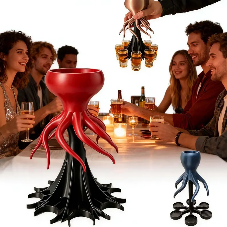 Octopus Alcohol Dispenser 