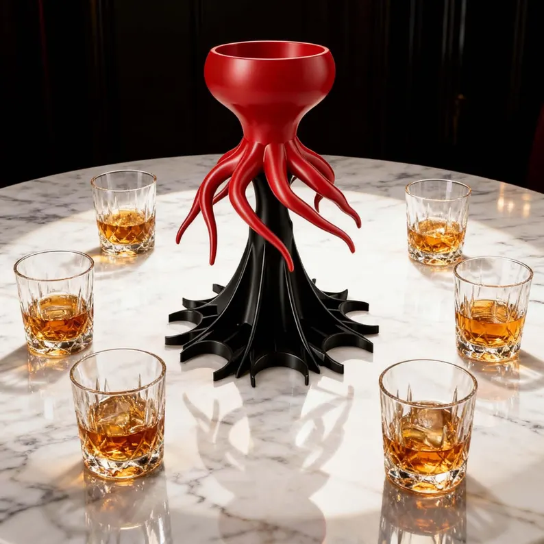 Octopus Alcohol Dispenser 
