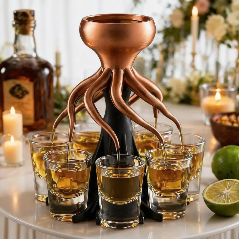 Octopus Alcohol Dispenser 