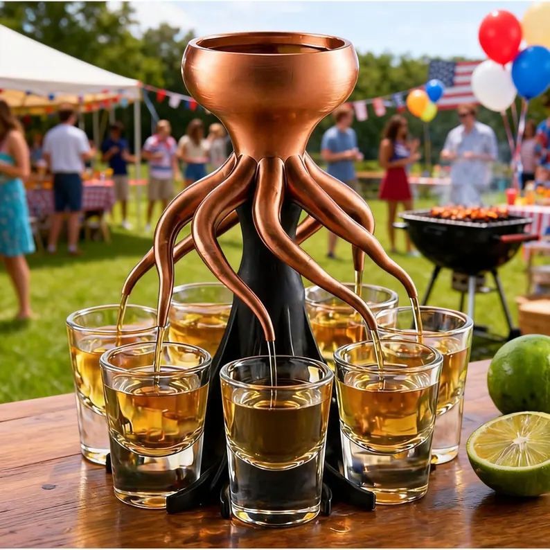 Octopus Alcohol Dispenser 