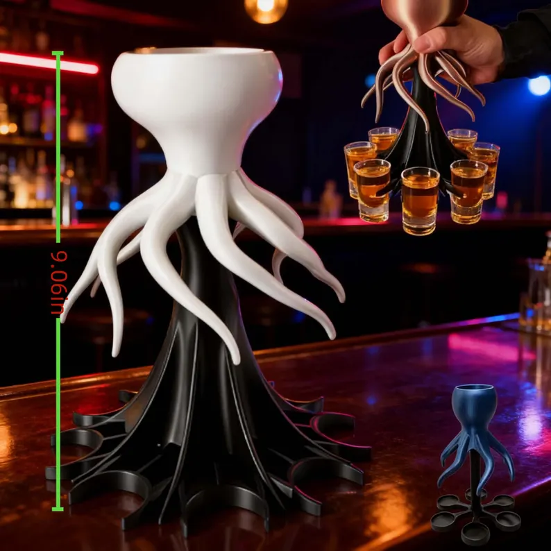 Octopus Alcohol Dispenser 