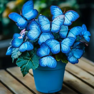 🦋 Рядка лунна пеперудена бегония 🌈 Розова