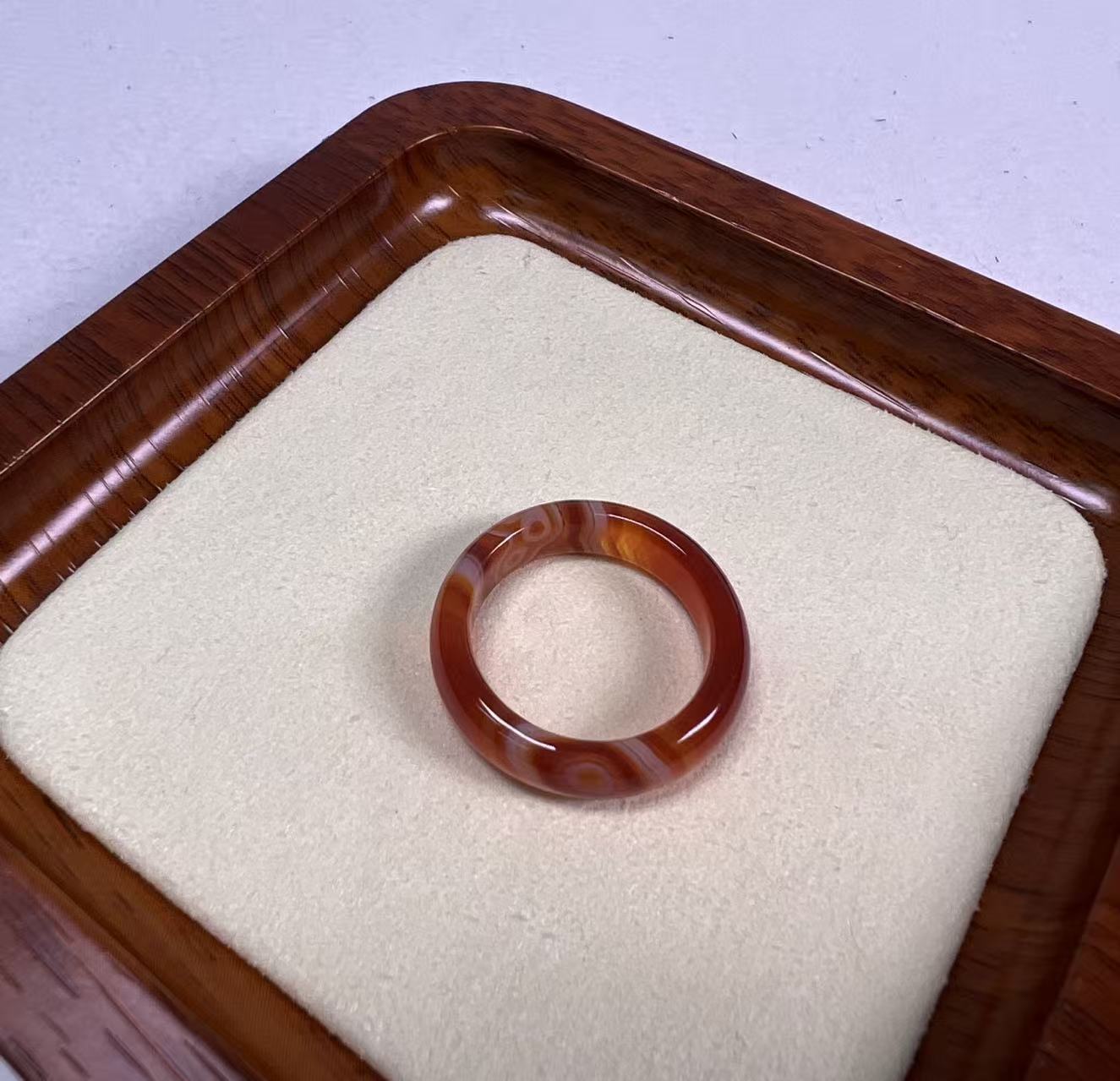 Natural Crystal & Agate Band Rings, Minimalist Stackable Jewelry, Hand-Polished Gemstone Rings, Multiple Styles & Sizes Available
