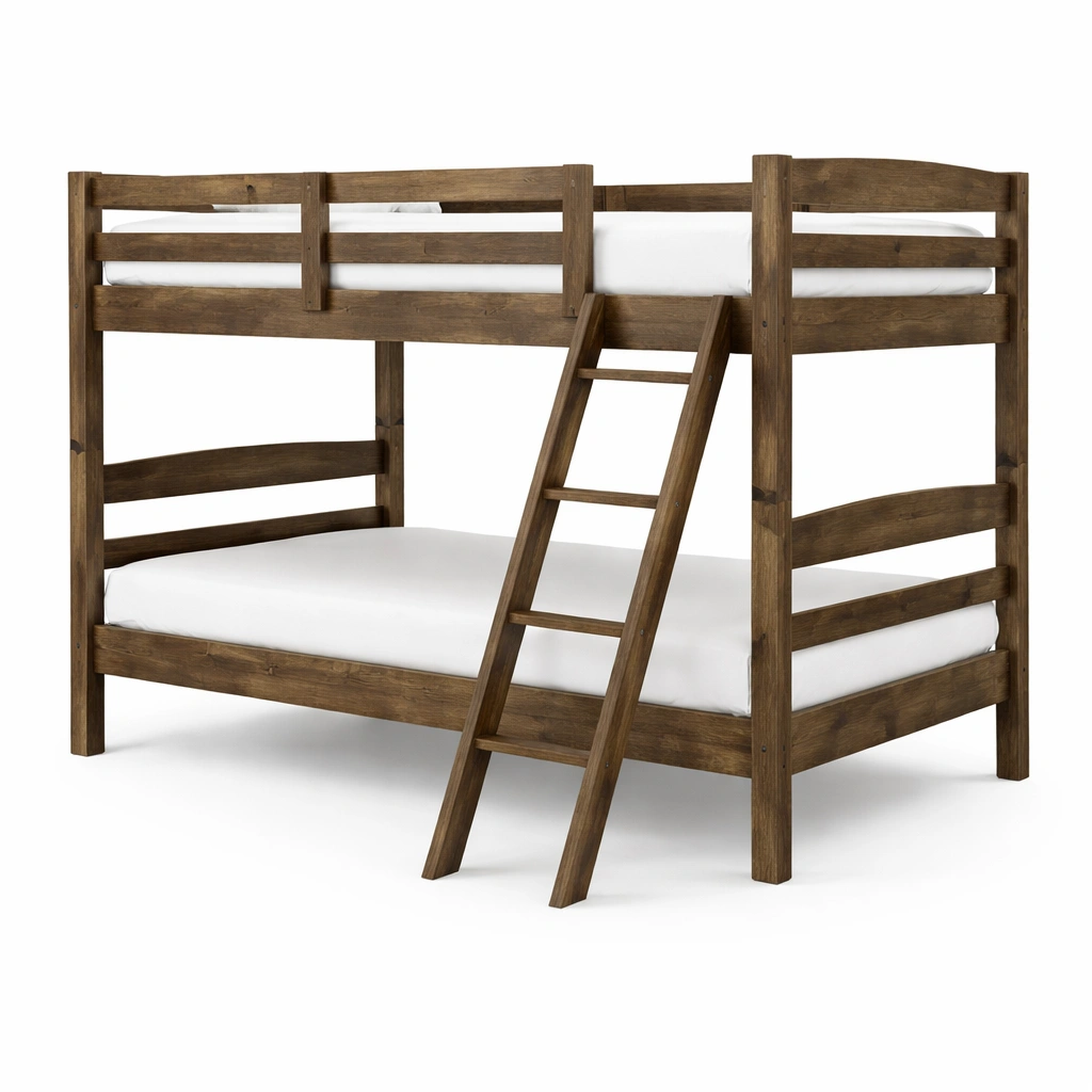 Litera de madera para niños 198x98x150 cm-Deconira