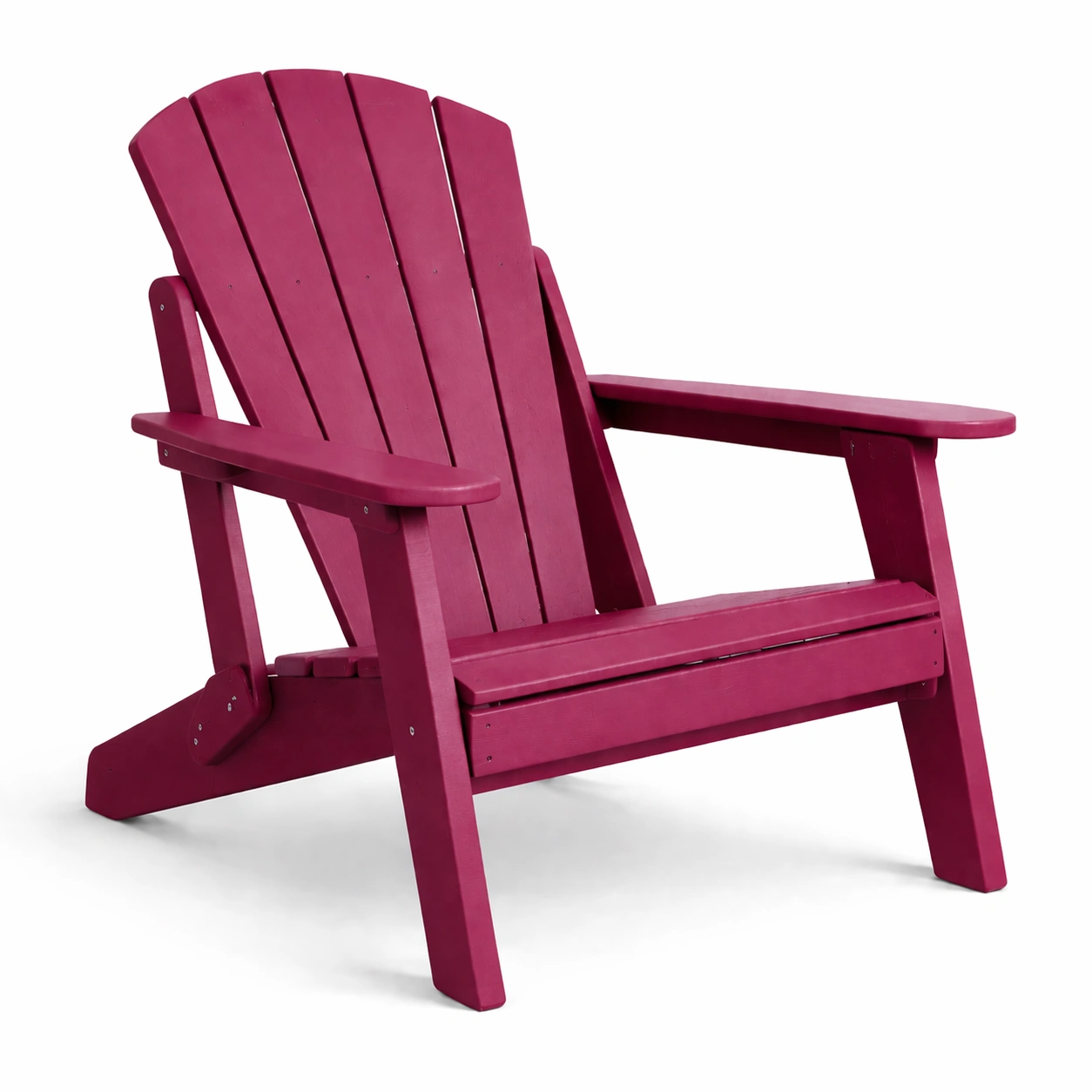 Sedia adirondack in legno composito magenta-LIVVETA