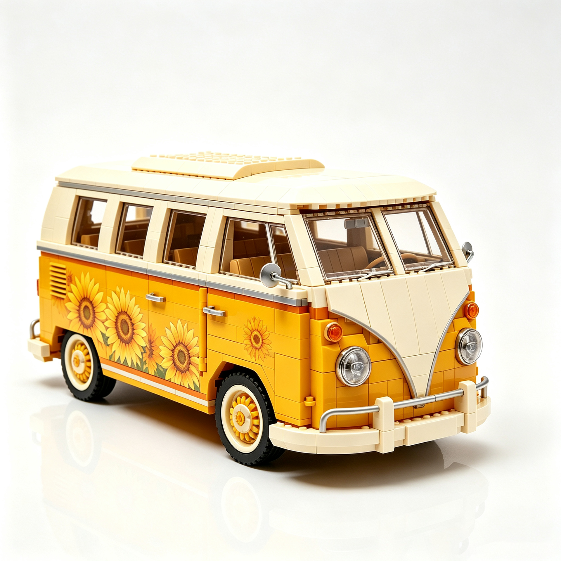 Sunflower Bus Building Set