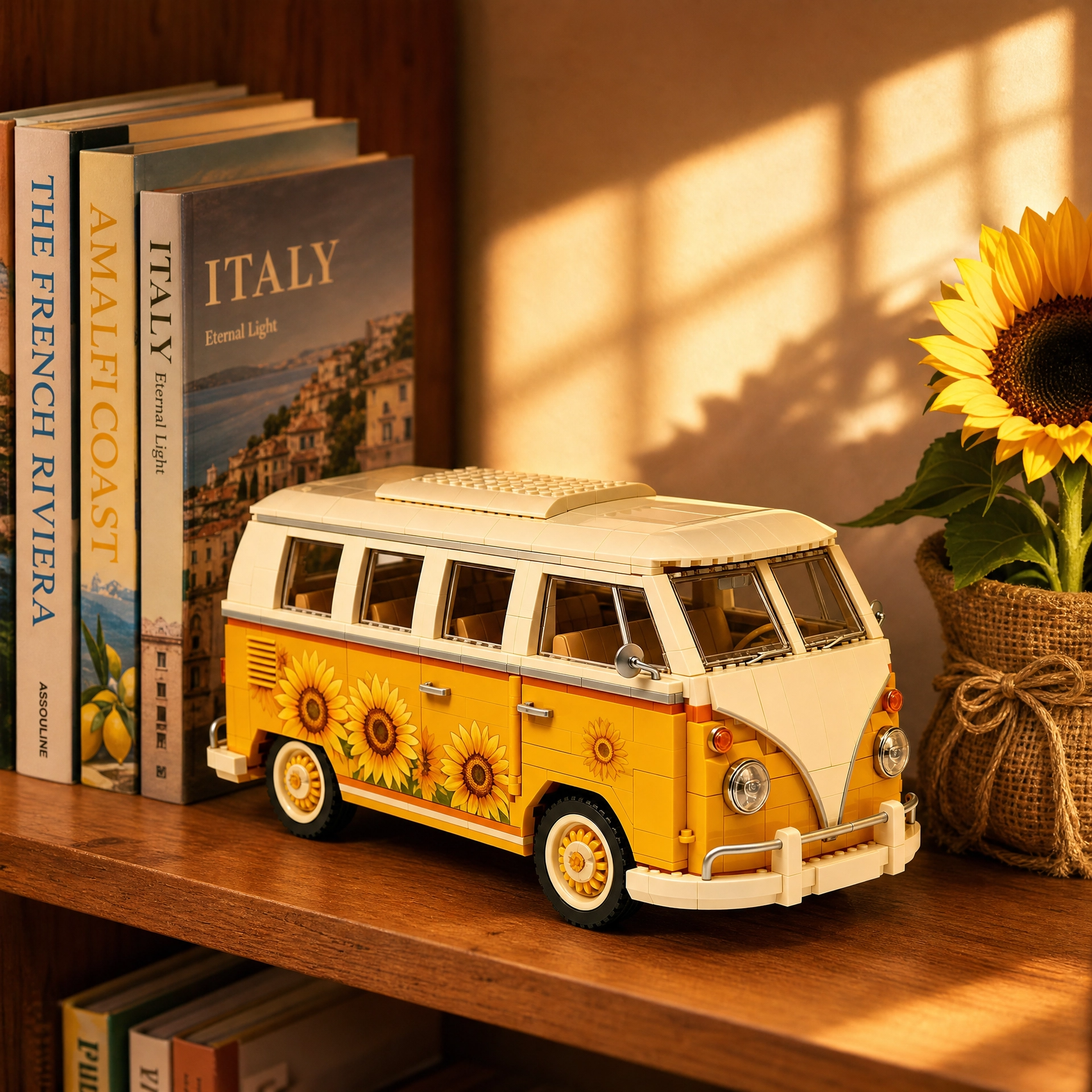 Sunflower Bus Building Set