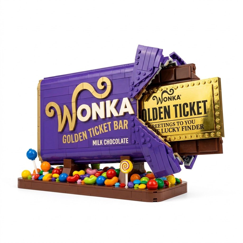 Wonka Golden Ticket Bar: Collector’s Edition