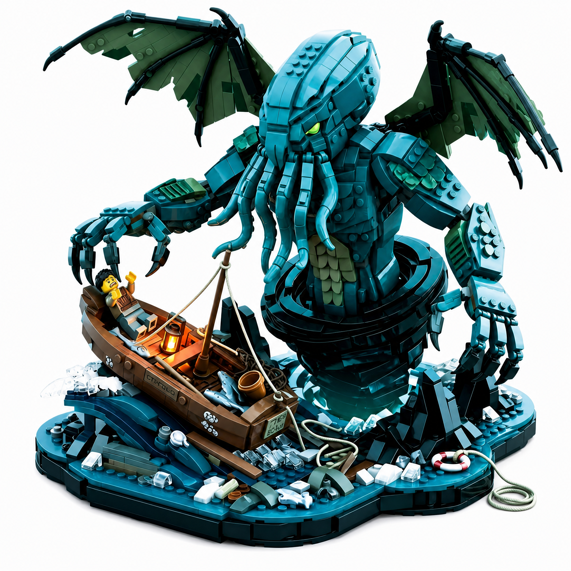 Call of the Leviathan: Cthulhu Rising Display Set