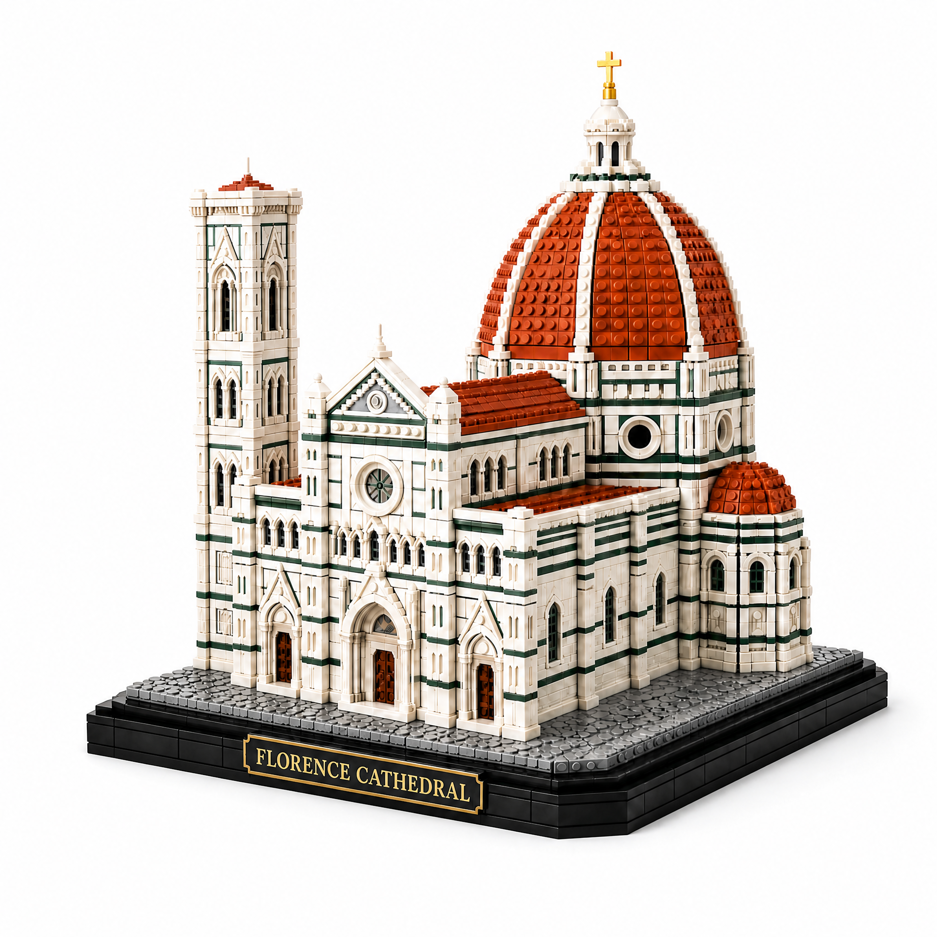 Santa Maria del Fiore: Florence Cathedral Architecture Brick Set