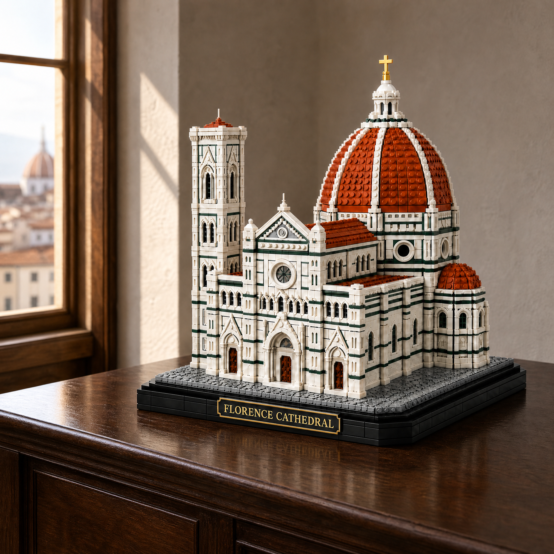 Santa Maria del Fiore: Florence Cathedral Architecture Brick Set