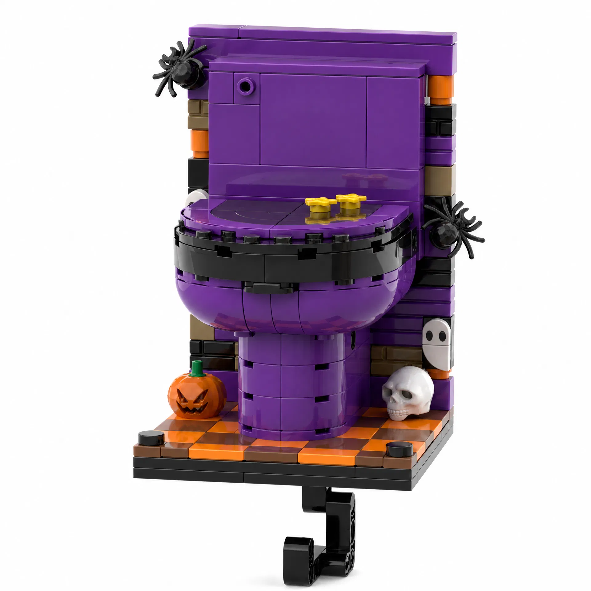 Spooky Toilet Key Holder: The Ultimate Halloween Desk & Wall Decor