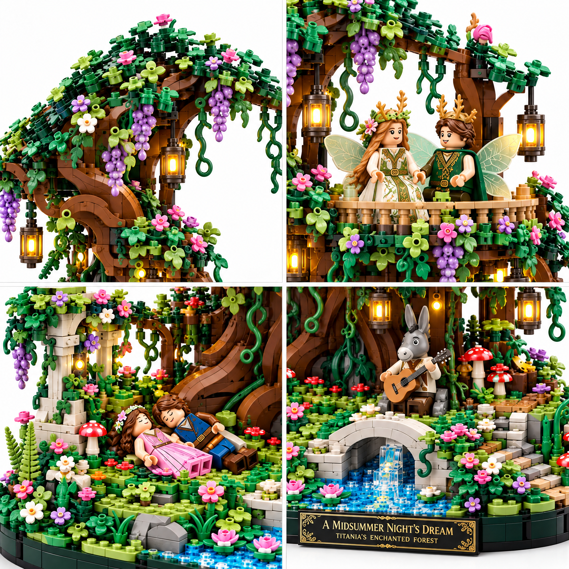🧚‍♀️A Midsummer Night's Dream: Titania's Enchanted Forest